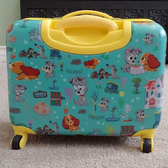 Disney Bags Disney Suitcase Lady And The Tramp Luggage Bags Purses